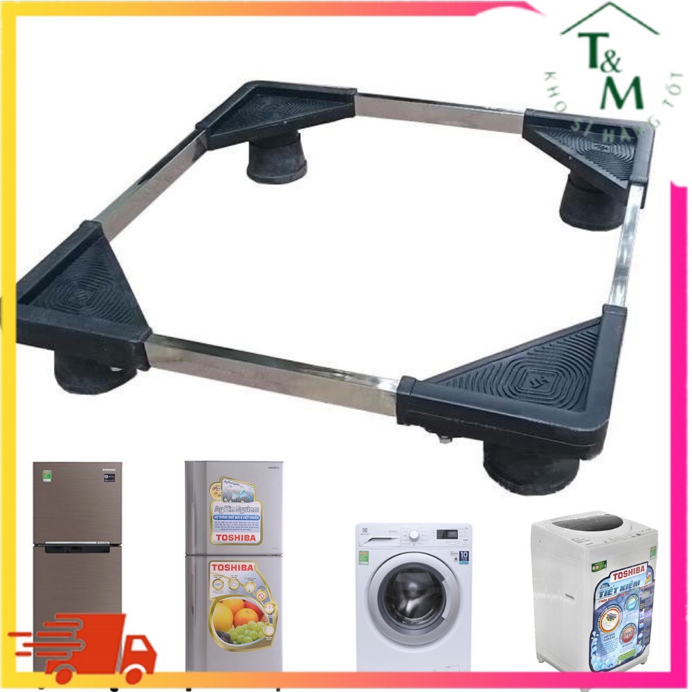 Chân kê máy giặt, tủ lạnh, chân kê chống rung giảm tiếng ồn