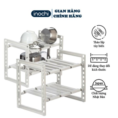 Kệ gầm bếp đa năng thông minh Tokyo INOCHI tiện lợi dành cho nhà bếp nhà tắm nhà bếp KE008