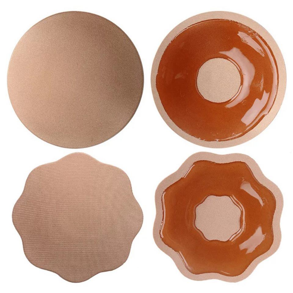 Miếng Dán Ngực Hình Hoa - Miếng Dán Ti Silicon Siêu Dính AMYBRA D0122