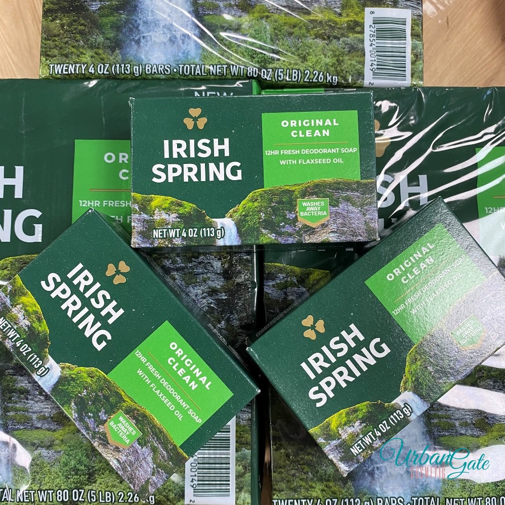 Xà bông Mỹ IRISH SPRING 104.8g /113g | Xà phòng Sping