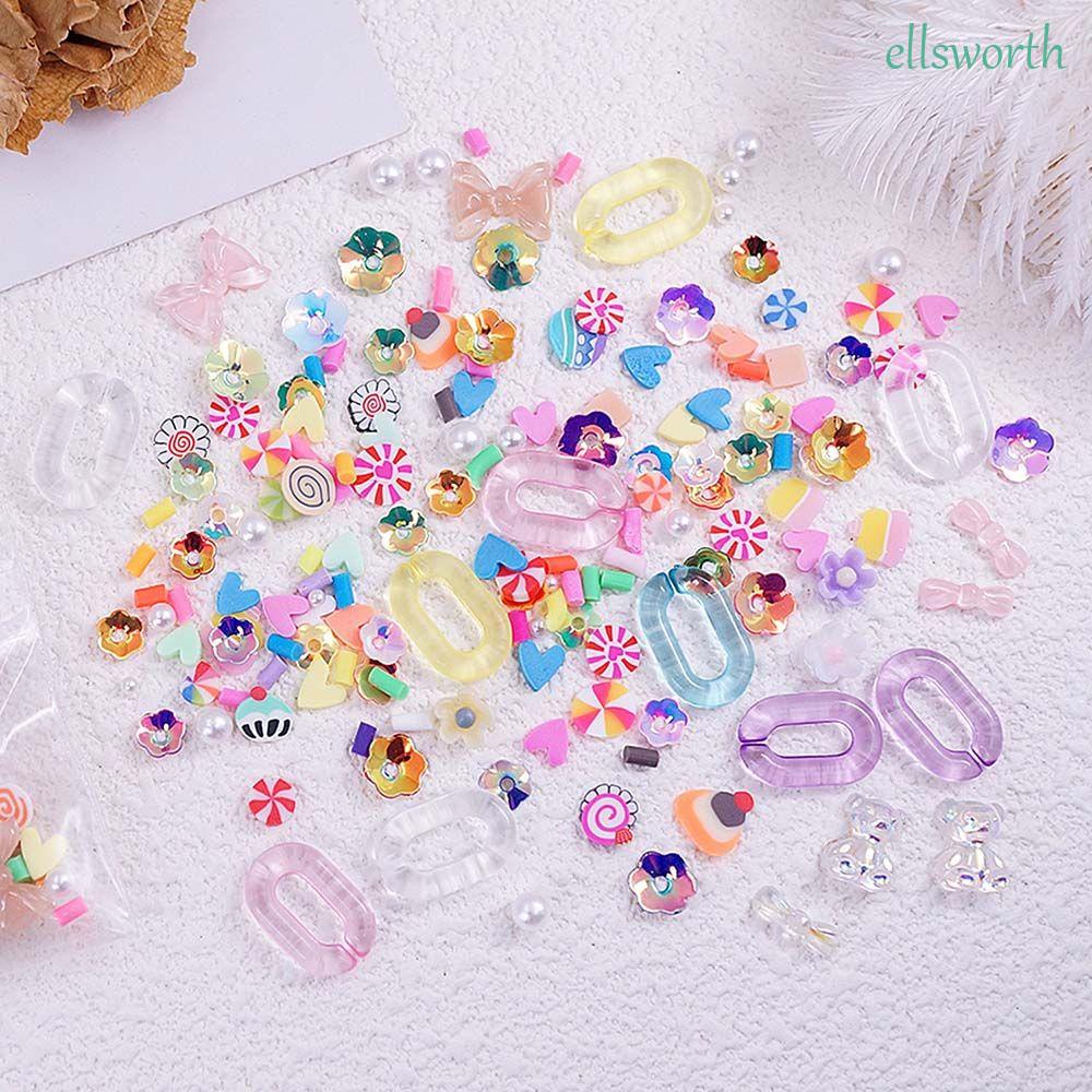 [Hàng mới về] Phụ kiện trang trí móng tay trong suốt nhiều kiểu dáng 3D xinh xắn DIY