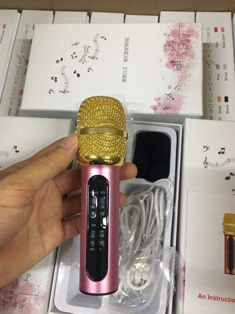 MIC KARAOKE LIVETREAM C11  KARAOKE GIÁ TỐT