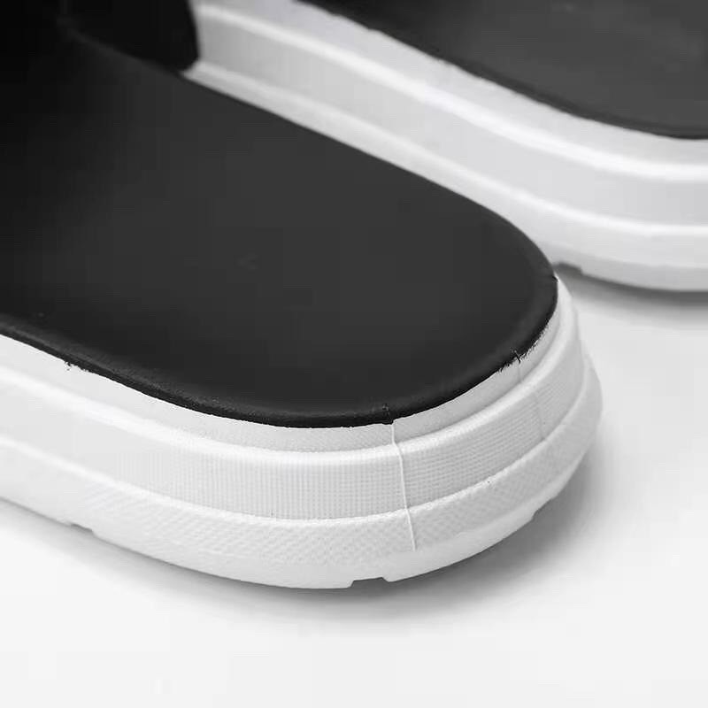 Dép quai ngang nam nữ đế cao su non cao cấp siêu êm tăng chiều cao vẩy sơn nhiều màu CHAGO DNA145