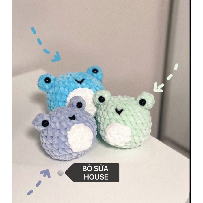 Pé ếch hông ú 👉🏻👈🏻 len handmade