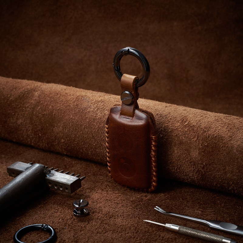 Bao Da Chìa Khóa Handmade Yamaha NVX / Janus Da Bò