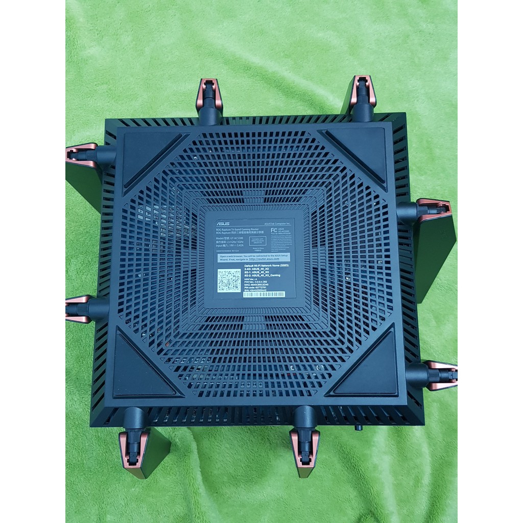 Router GAME THỦ chơi game 3 dải băng tần ROG Rapture ASUS GT-AC5300 | BigBuy360 - bigbuy360.vn