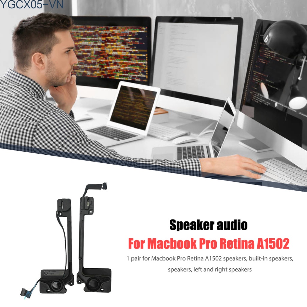 Set 2 Loa Laptop 13 Inch Retina A1502 2013-2015 Chuyên Dụng Cho Macbook Pro | BigBuy360 - bigbuy360.vn