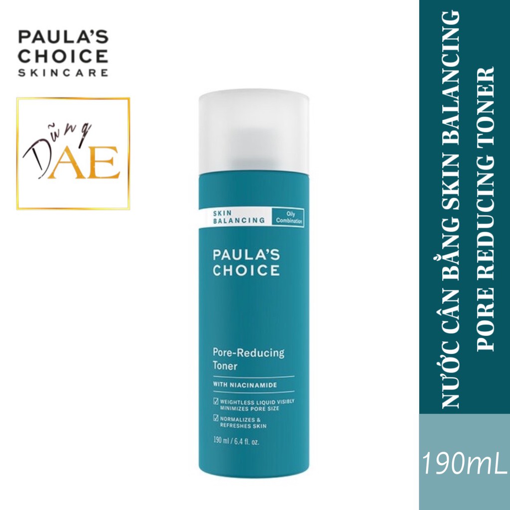 Toner Paula's Choice cân bằng và điều chỉnh lỗ chân lông - Paula's Choice Skin Balancing Pore Reducing Toner 190ml