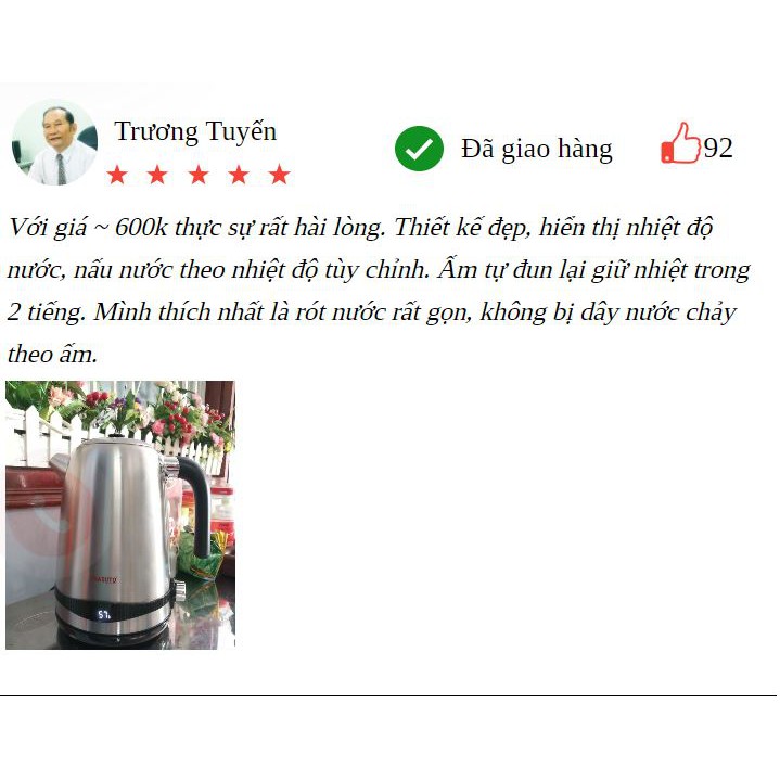 Ấm Siêu Tốc thủy tinh cường lực cao cấp Masuto MS-Citizen18 dung tích 1,8L