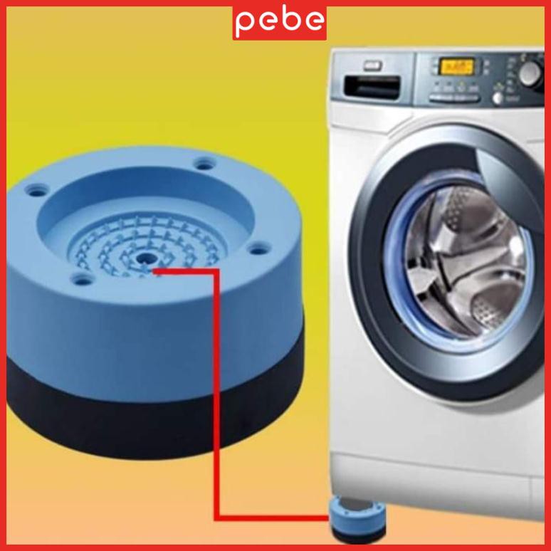 Chống rung máy giặt Tabihome bộ 4 miếng đệm cao su lót chân máy giặt chống rung chống ồn