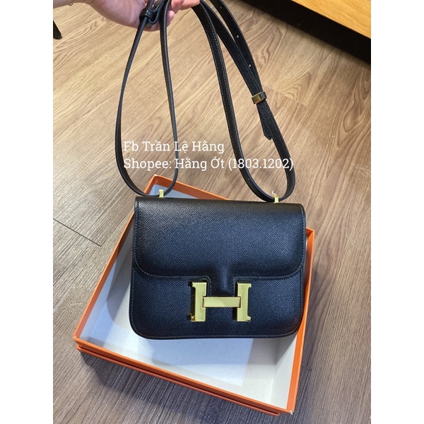 Túi chữ H size mini 19cm full hộp