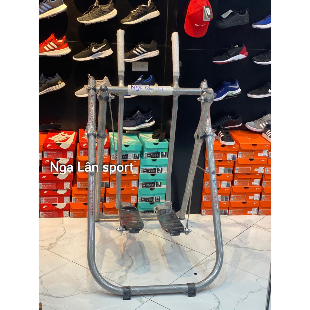 Máy chạy bộ trên không Xuki - ẢNH THẬT - Xe đạp trên không Xuki  chịu tải trọng lớn