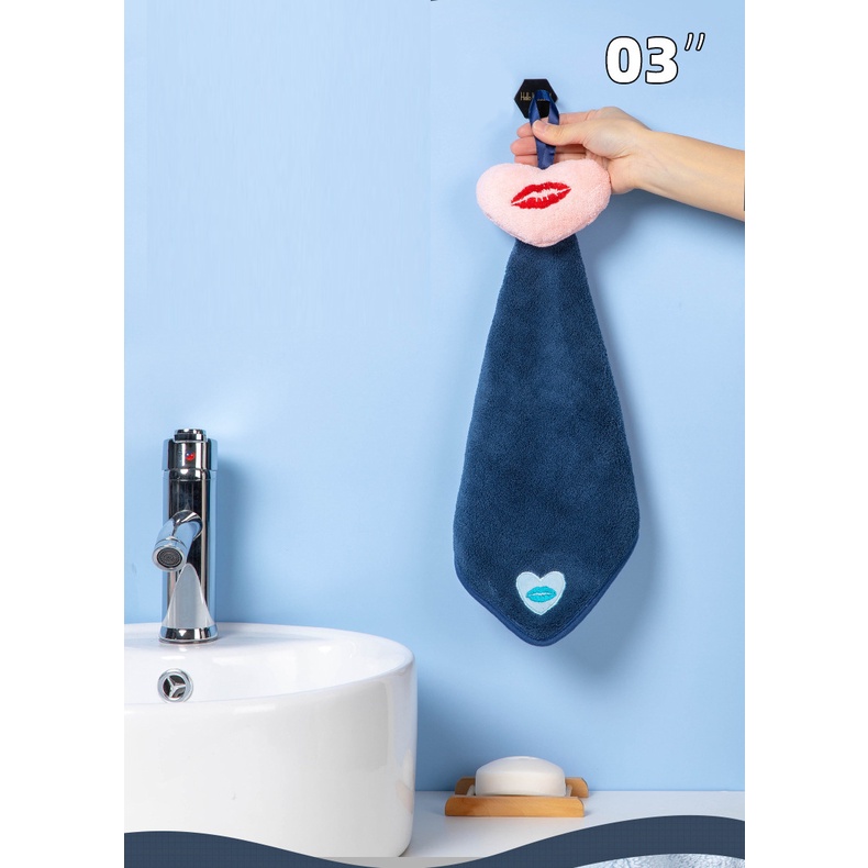 Khăn Lau Tay Nhà Bếp Có Họa Tiết Dễ Thương