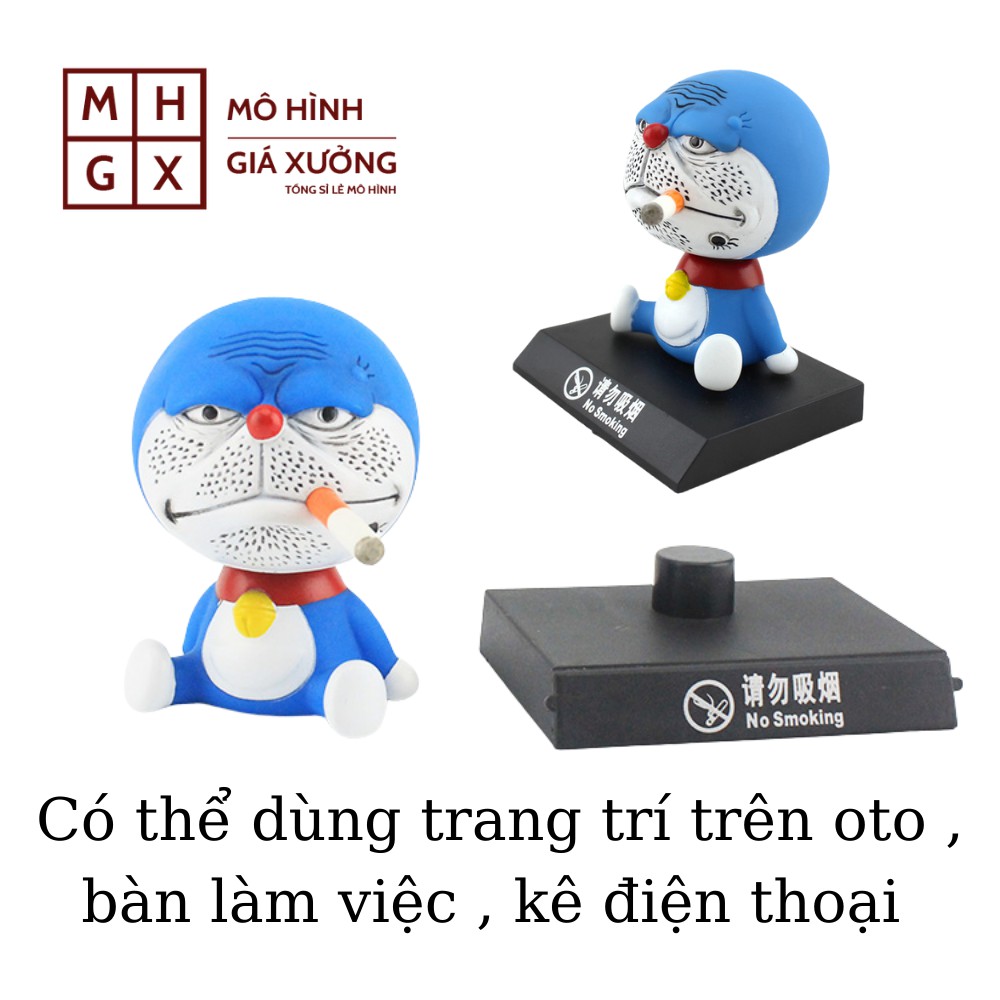 Mô Hình Doremon , Nobita Chibi lắc đầu - Trang trí taplo ô tô - Trang trí bàn học bàn , bàn làm việc - Kê Điện Thoại