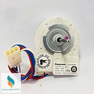 Motor quạt đúc 12V-3.5w, 3 dây cho tủ lạnh Panasonic