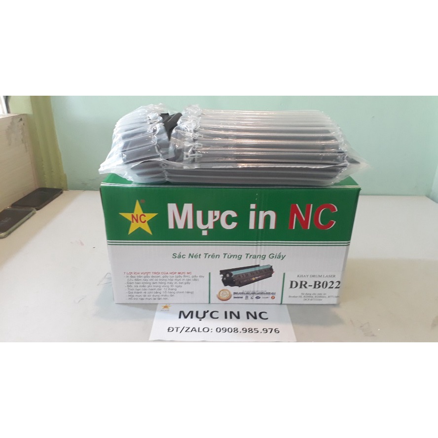 Hộp drum brother 7535, khay trống + cụm từ máy in Brother HL B2000d, B2080dw, B7715dw, DCP-B7535dw, DR B022