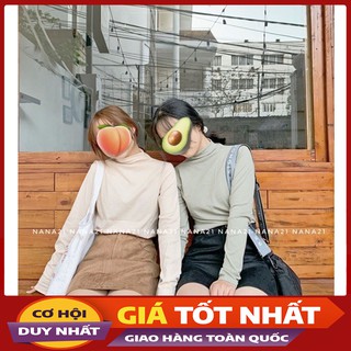 Áo Giữ Nhiệt Nữ Cổ 3cm Chất Thun Đanh Mịn Freesize <65kg- Hàng Cao Cấp-Violet