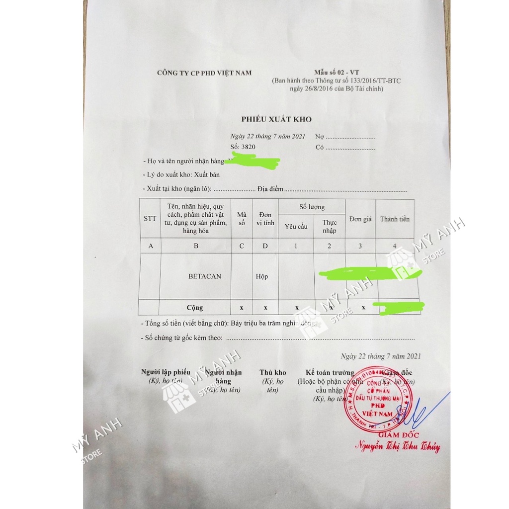 sỉ- BETACAN [CHÍNH HÃNG] - Tăng cường miễn dịch, loại bỏ HPV ( CÓ CHE TÊN SẢN PHẨM)