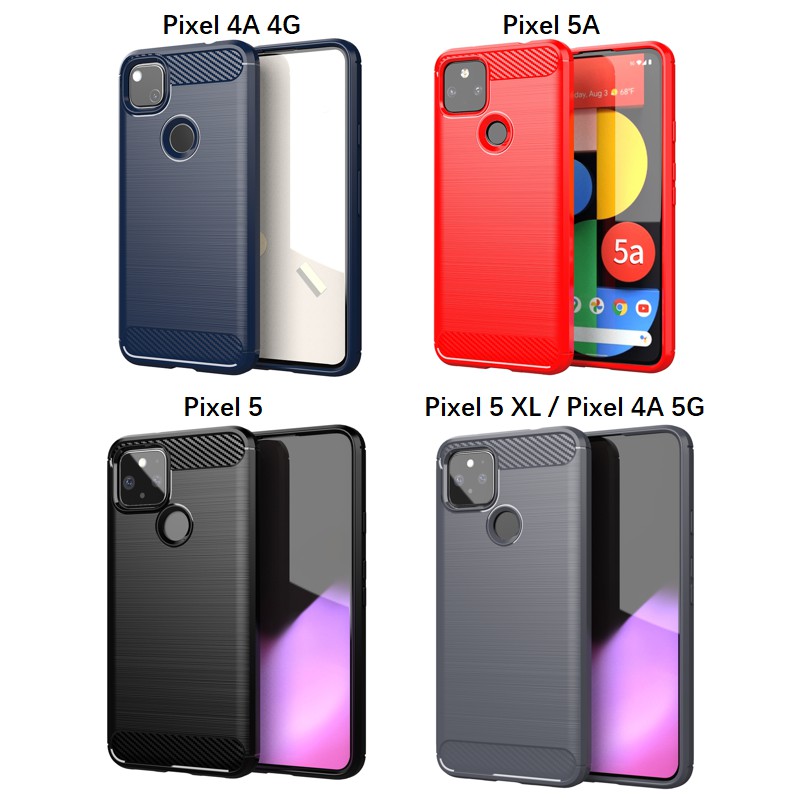 Ốp điện thoại sợi carbon chống sốc chống gãy cho Google Pixel 2 XL 3 XL 3A XL 4 XL 4A 5A 5 Pixel 5A 4A 5 2 3 4 3A XL