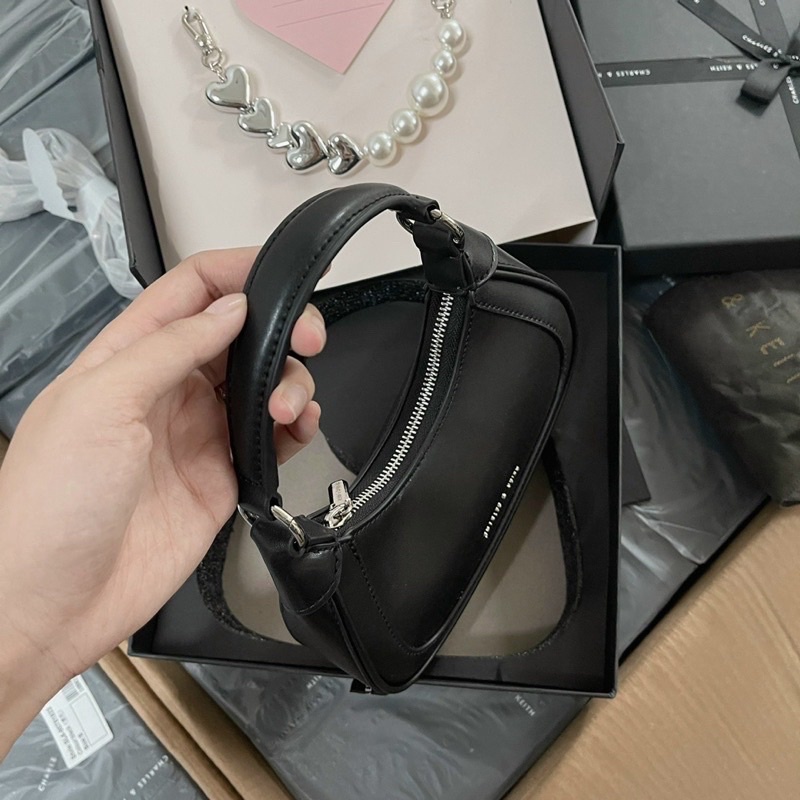 TÚI XÁCH TAY HỒNG KÈM NGỌC FULL BOX NƠ
