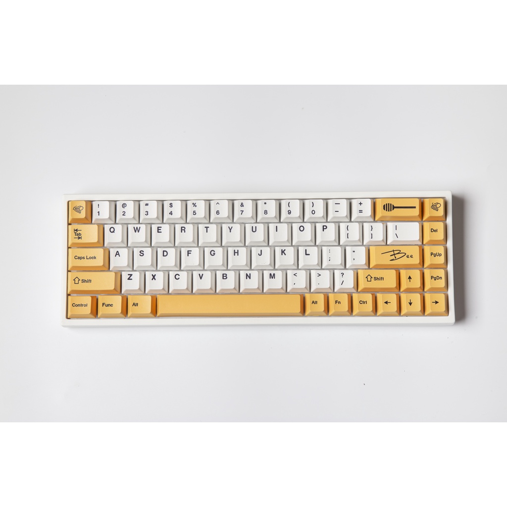 Keycaps, 137 phím thăng hoa PBT mật ong anh đào keycaps Bàn phím cơ Cherry MX keycaps Bàn phím chơi game keycaps