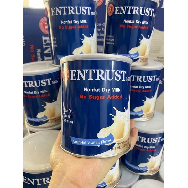 SỮA BỘT ENTRUST DÀNH CHO NGƯỜI KIÊNG ĐƯỜNG