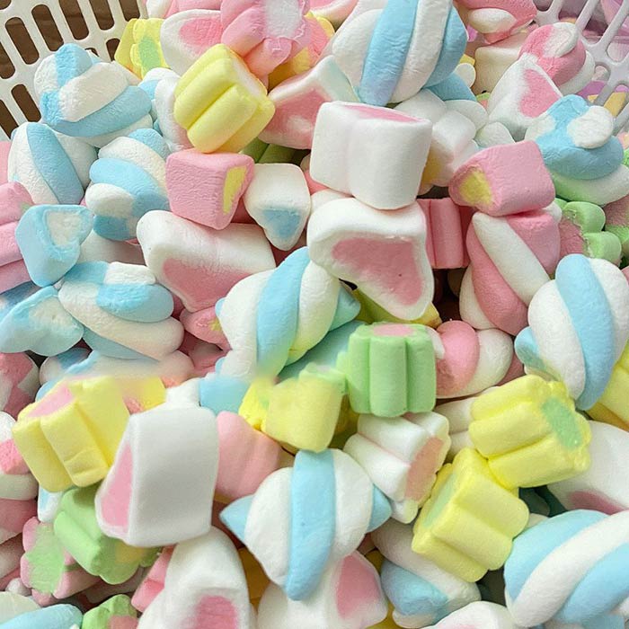 Kẹo bông Marshmallow dẻo xốp mịn ngon khó cưỡng | Ăn Vặt Jamay Food