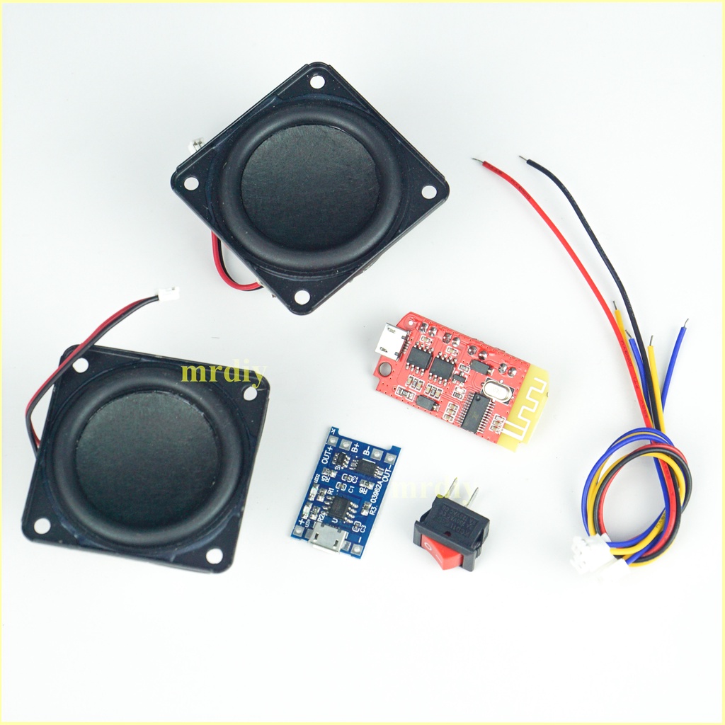 Combo Chế Loa Bluetooth 10w x2 Củ Loa Harman karrdon mạch DW-CT14+ Ver 1.8