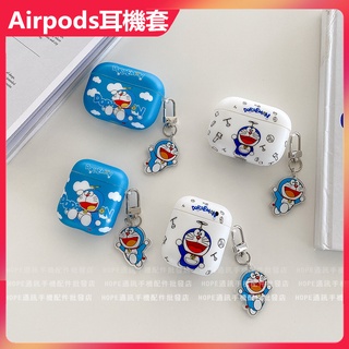Vỏ silicon bảo vệ hộp sạc tai nghe Airpod 1 2 Generation in hình Doremon hoạt hình