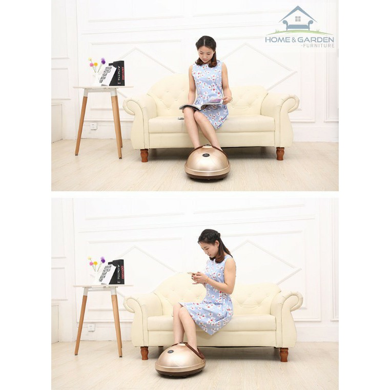 Máy massage chân 4D hồng ngoại kèm remote điều khiển từ xa - hàng cao cấp 🦶🦶