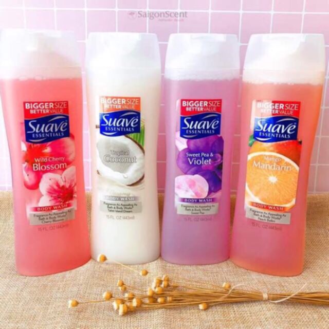 Sữa Tắm  Suave Essentials Body - Mỹ