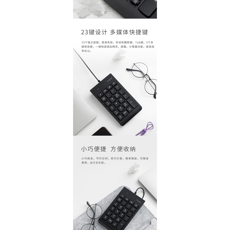 Bàn Phím Số K10 Có Dây usb Dành Cho Máy Tính Để Bàn Văn Phòng