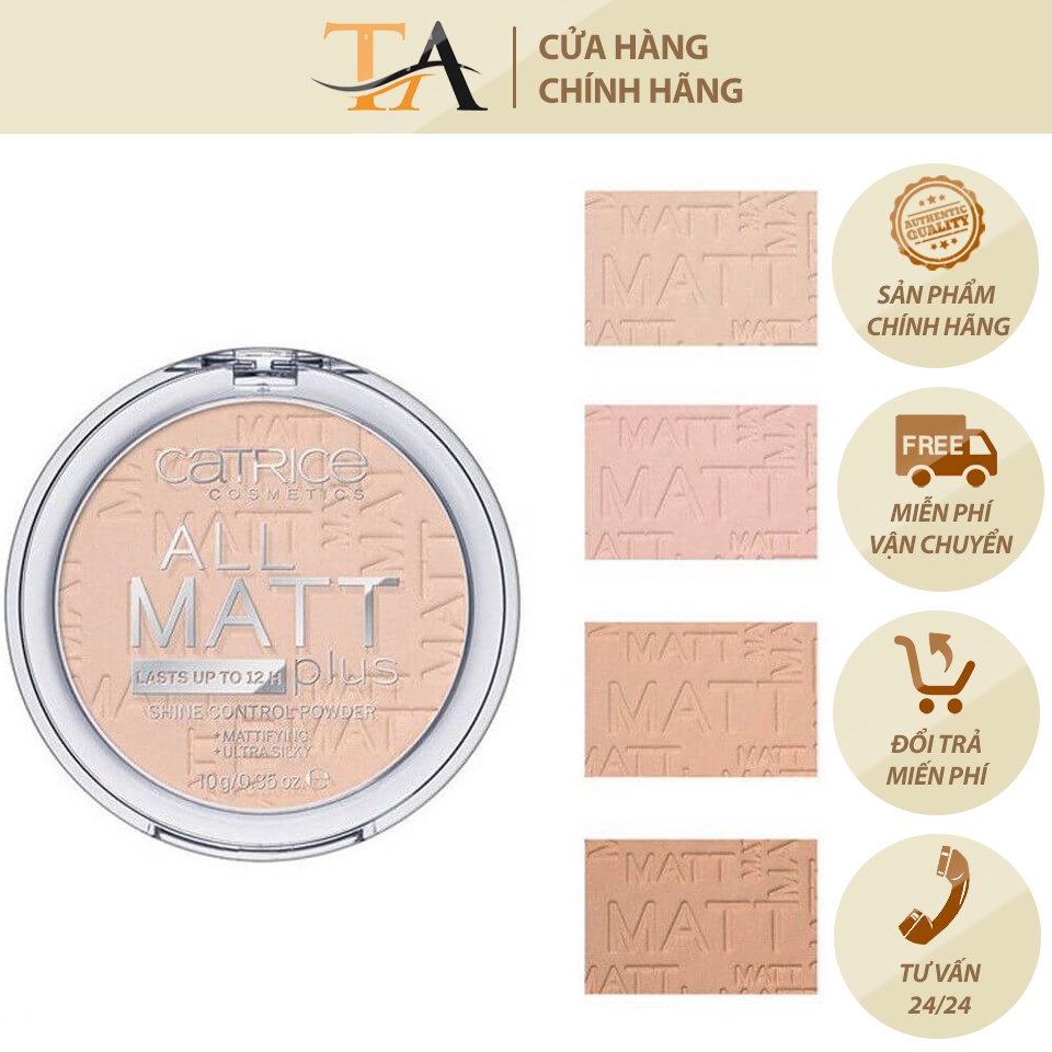 Phấn phủ CATRICE All Matt Plus Shine Control Powder