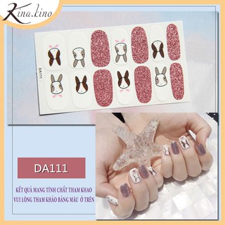 Nhãn dán móng set 14 miếng mới nhất 2020 - KinaKino