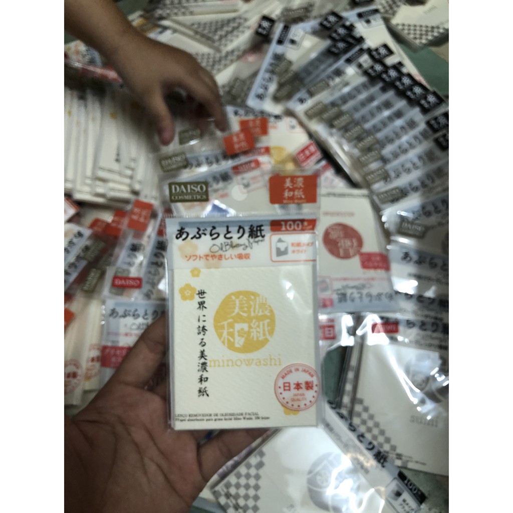 Giấy thấm dầu Daiso nhật bản kèm bill | BigBuy360 - bigbuy360.vn