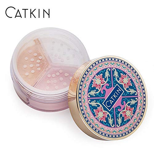 Phấn Phủ Catkin Cố Định Lớp Trang Điểm Dạng Bột Kiềm Dầu Làm Đẹp Cao Cấp Cho Nữ 15.6g