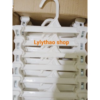 Kẹp trắng dẻo 25cm (Combo 10 cái)