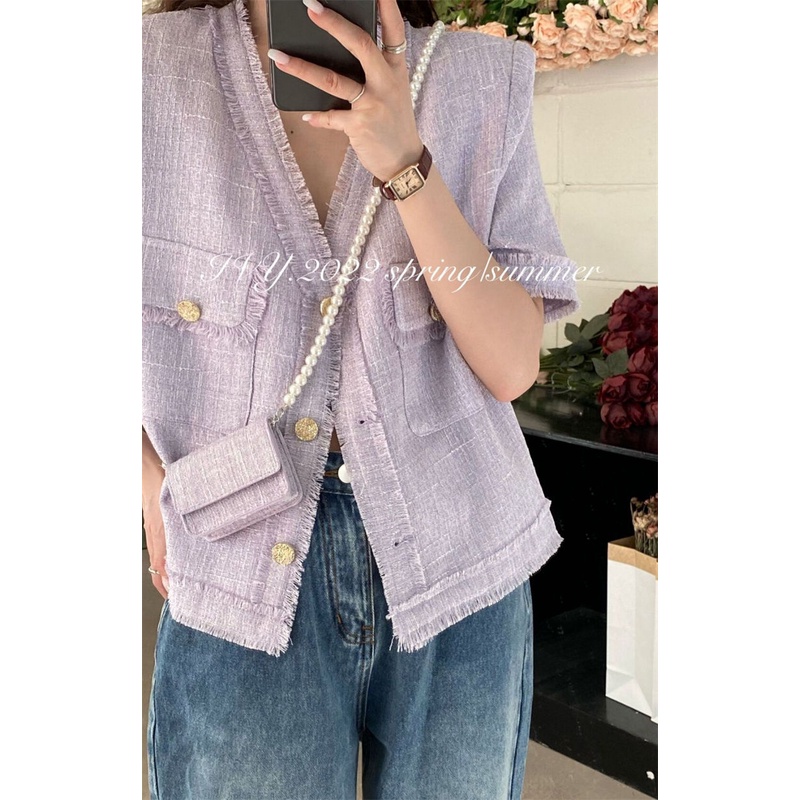 Áo Thun Tay Ngắn Cổ Tròn Màu Trơn Phong Cách Hàn Quốc Thời Trang Cho Nữ