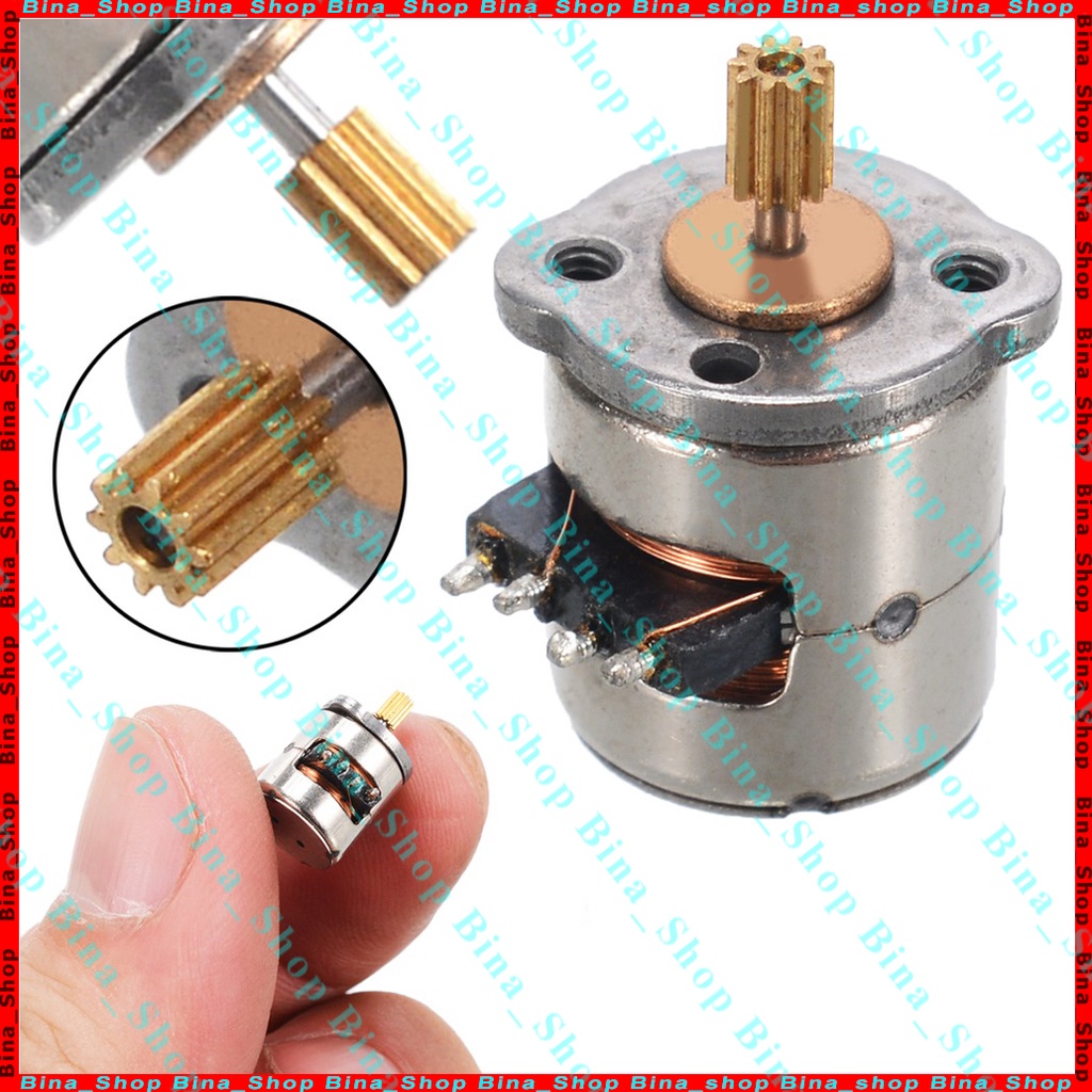 Động cơ bước mini 2 pha 8*9.2mm