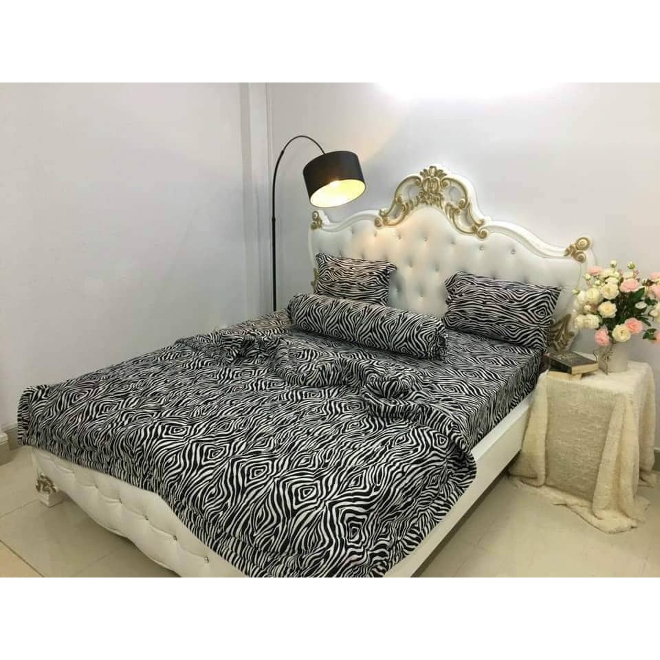 Bộ ga trải giường Hàn Quốc chất liệu thun lạnh size 1m6, 1m8 nhiều mẫu ngộ nghĩnh cho bé và gia đình | BigBuy360 - bigbuy360.vn