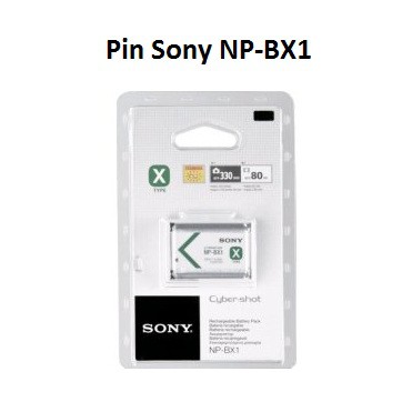 Pin Sony NP-BX1 cho máy Sony HDR-AS15 AS10 RX100 RX1 HX300 WX300 DSC-RX100