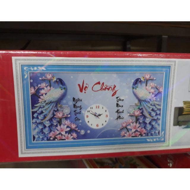 Tranh đính đá vợ chồng df481( 130x70)