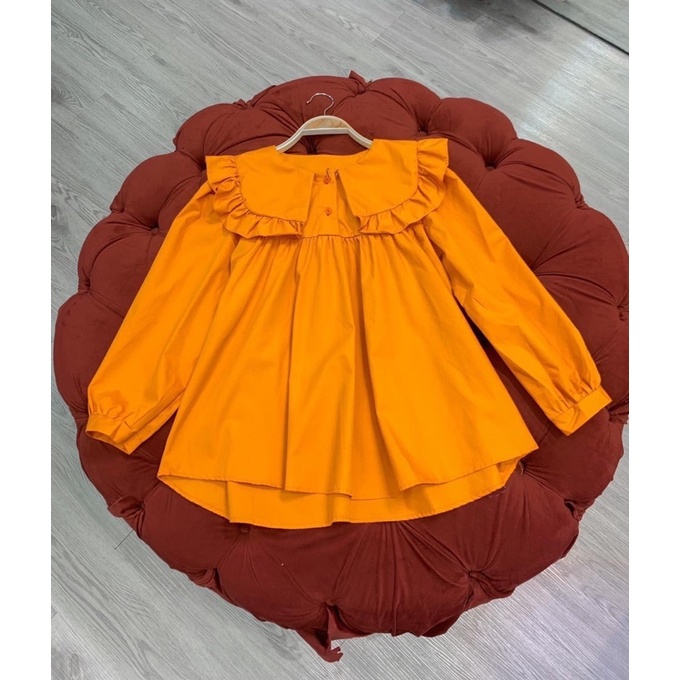 Áo tay dài cổ petter pan