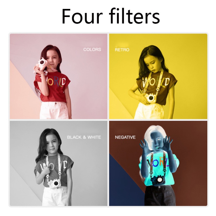 Máy Ảnh Kỹ Thuật Số kamera budak HD 4K IPS Giáo Dục Sớm Cho Bé