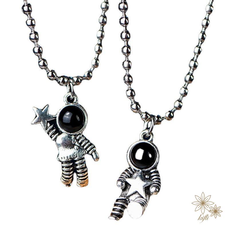 【kifli】Vòng cổ thời trang phi hành gia（quà tặng ngày thiếu nhi）