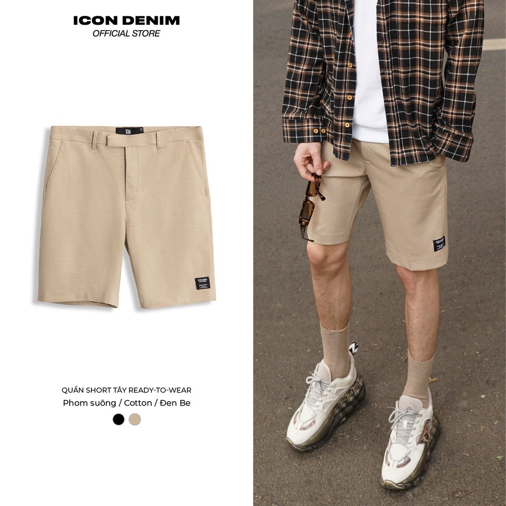 Quần Short Tây Nam ICON DENIM Ready-To-Wear QS120050