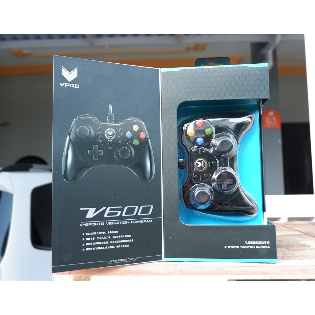 Tay Cầm Chơi Game Có Dây Cho Xbox Vpro Rapoo V600