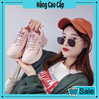 Giày thể thao nữ gót vá da, vạch kẻ đế HP22