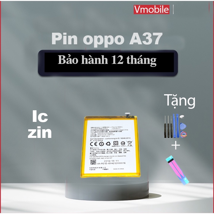 Pin điện thoại oppo a37 neo 9 tặng bộ tháo