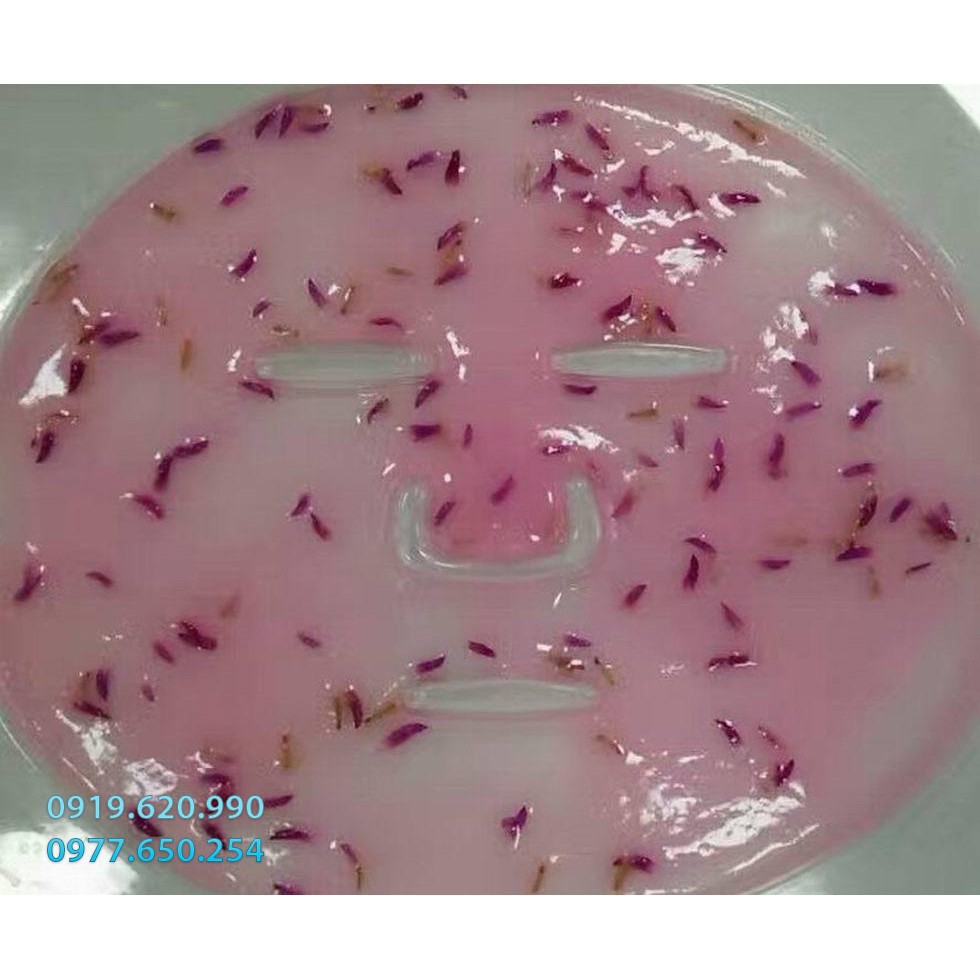 Bột Mặt Nạ Collagen Hoa Hồng Tươi Cao Cấp Cho Spa